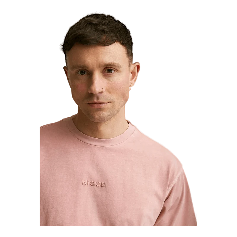 Nicce Garment Dye Mercury T-shirt Washed Elderberry