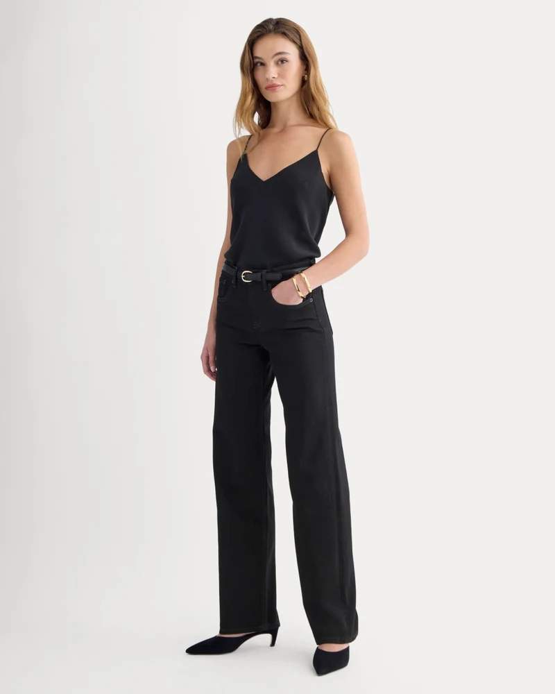 The Column Jean | Black | 33" Inseam