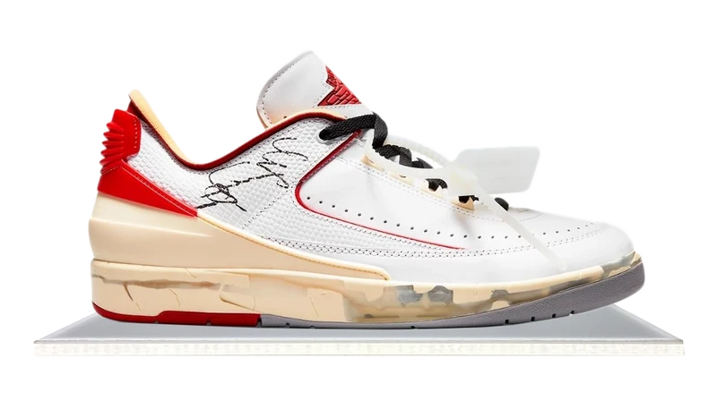 Jordan 2 Retro Low Off-White White Red