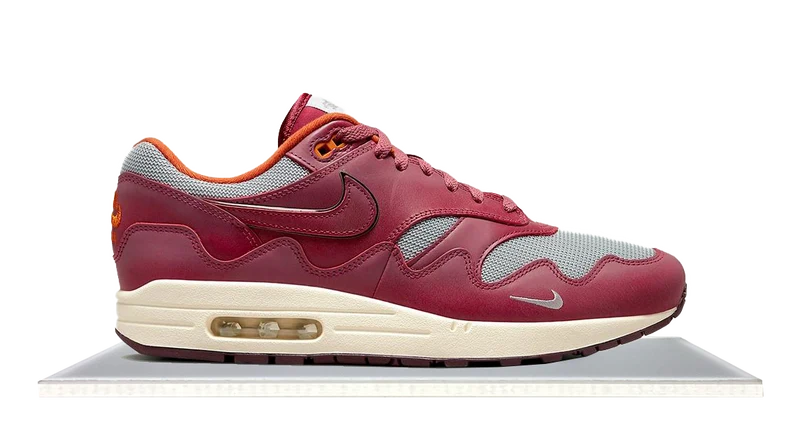 Air Max 1 x Patta Waves Rush Maroon