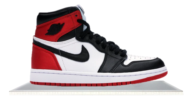 Air Jordan 1 High Satin Black Toe