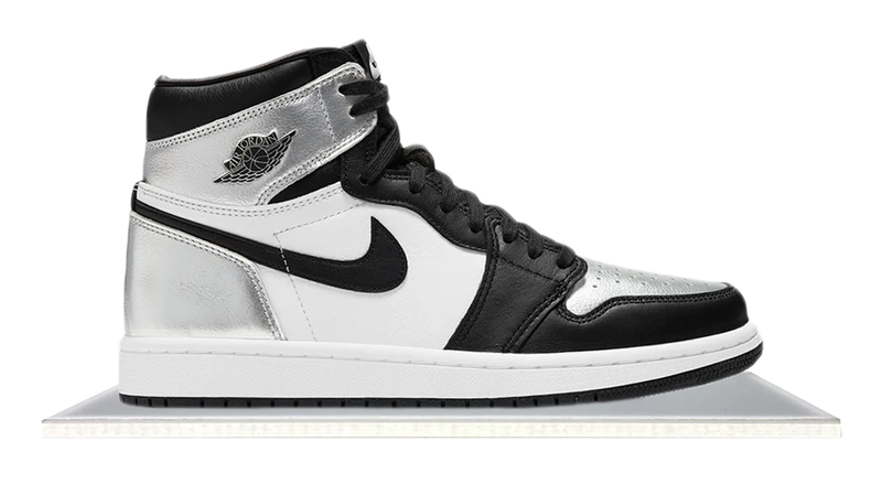 Air Jordan 1 High Silver Toe
