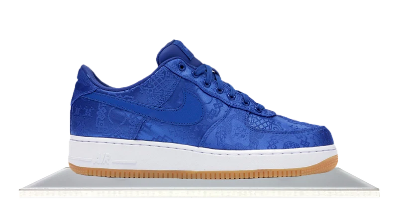 Air Force 1 Clot Blue Silk