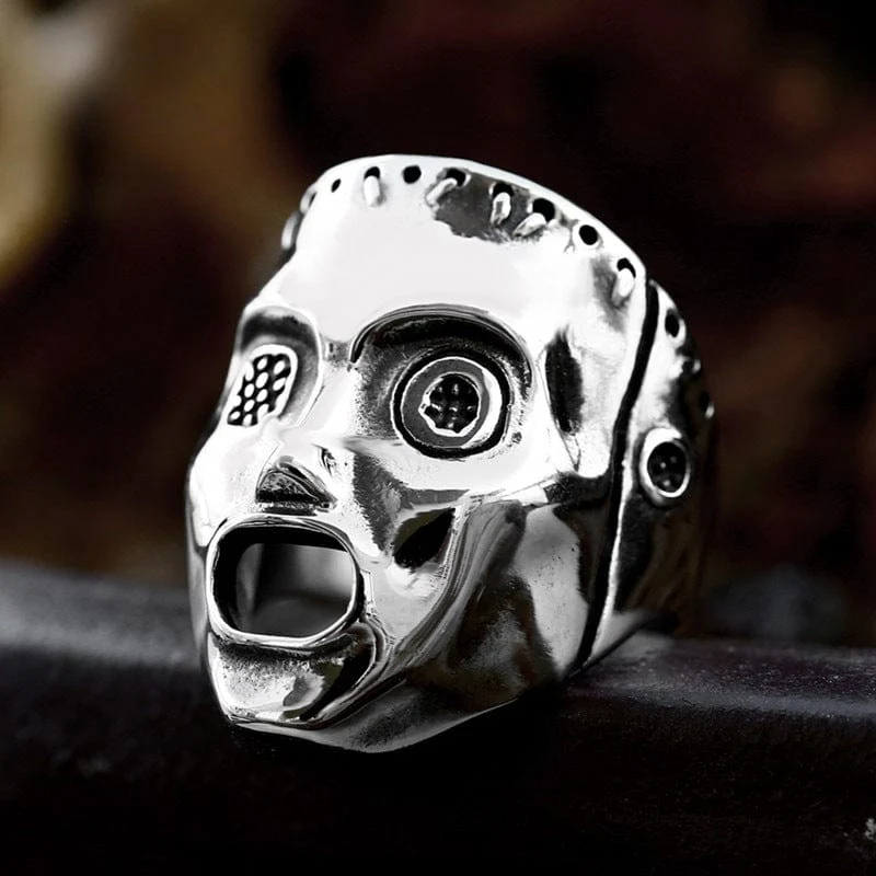 Punk Skull Ring för män