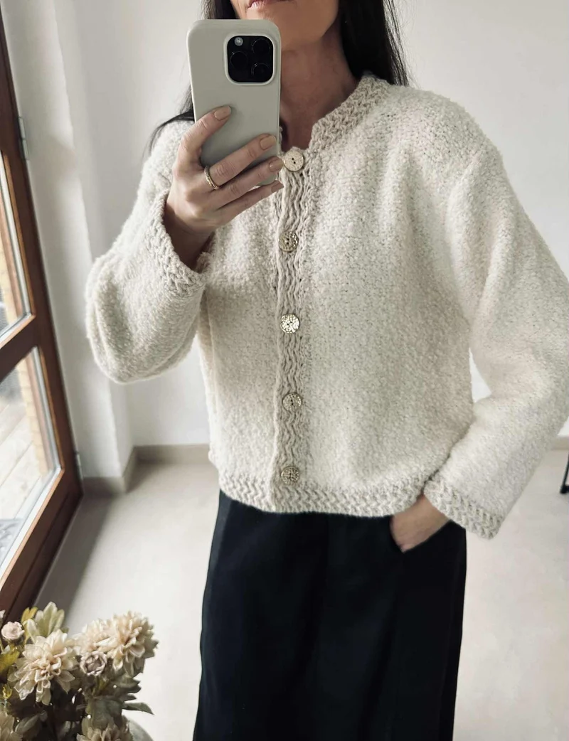 Cardigan Nola - White