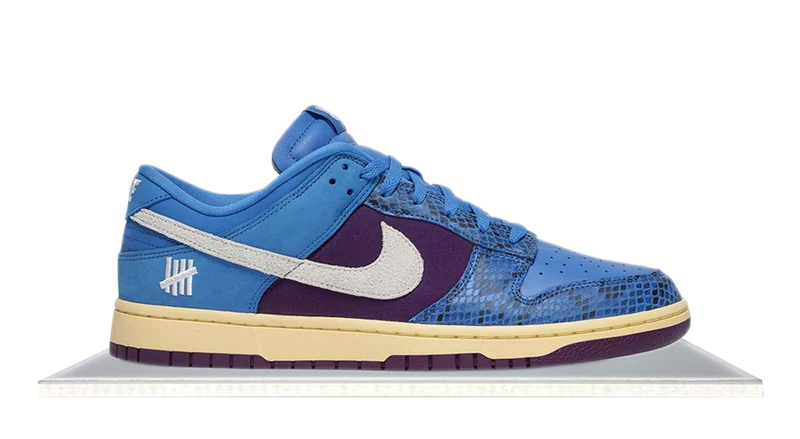 Dunk Low x Undefeated 5 On It Blue