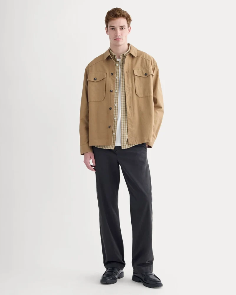 Relaxed Fit Chino | Black