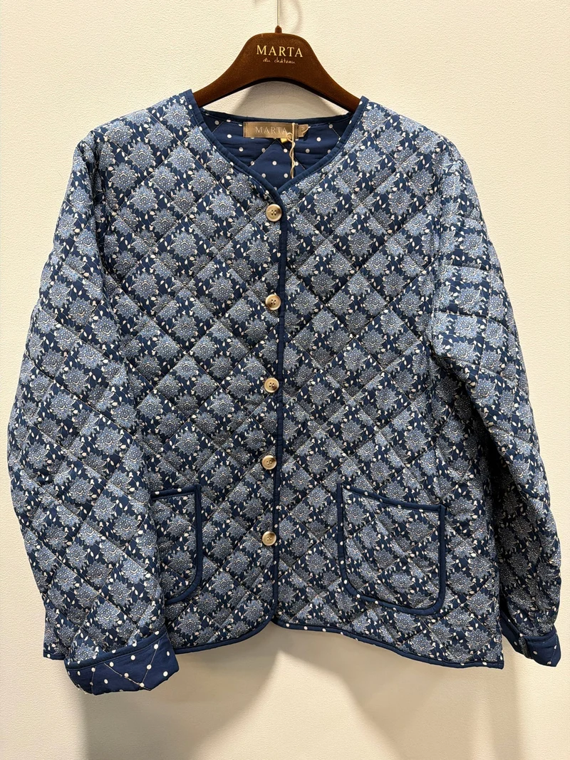 Jacka Quilt - Avril navy