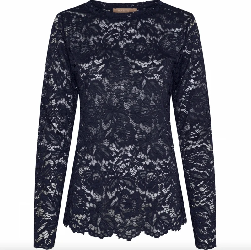 Blus - Milley navy