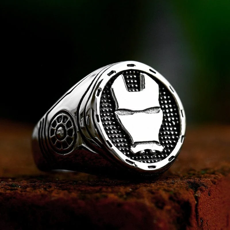 Punk Man Ring för män