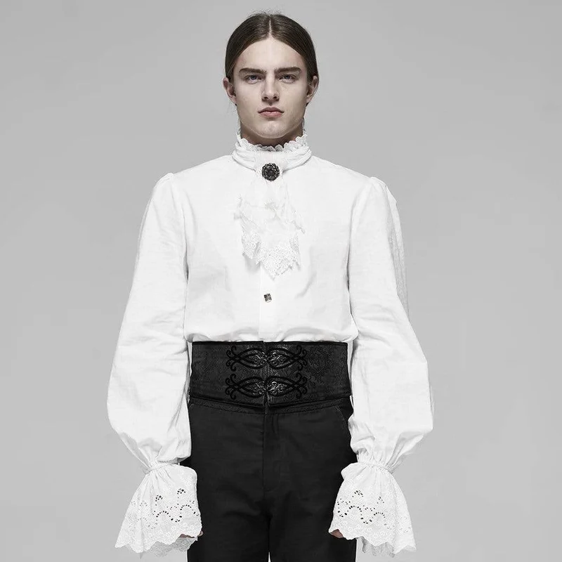 Vintage Palace Jacquard-bälten för män