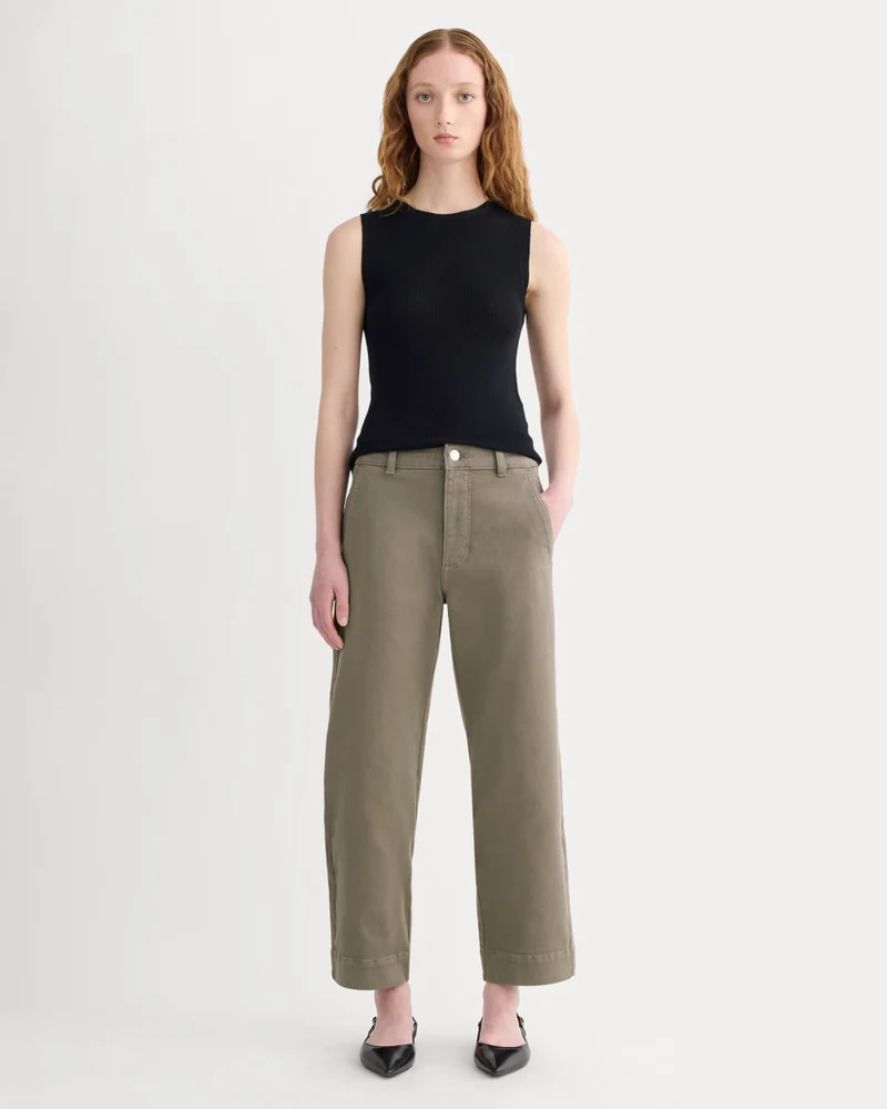 The Utility Straight-Leg Pant | Taupe | 26.5" Inseam