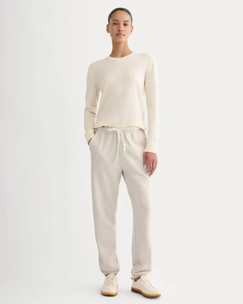 The Off-Duty Jogger | Heathered Oat