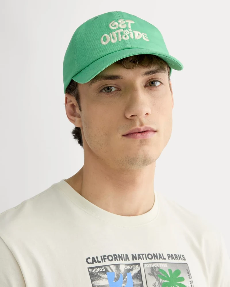 The Everlane x Parks Project Baseball Hat | Green