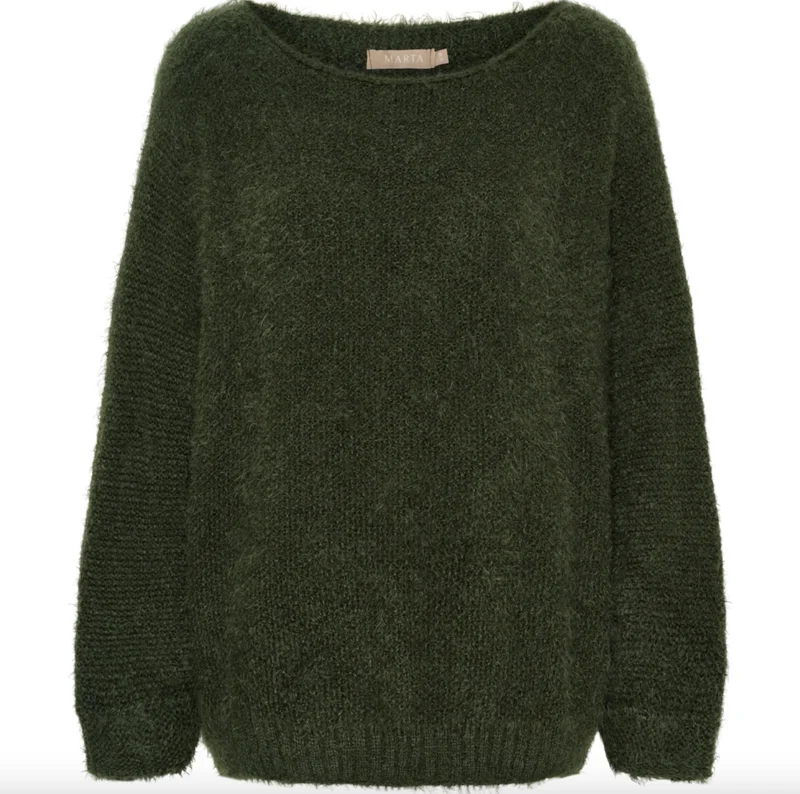Stickad Anouk - Military