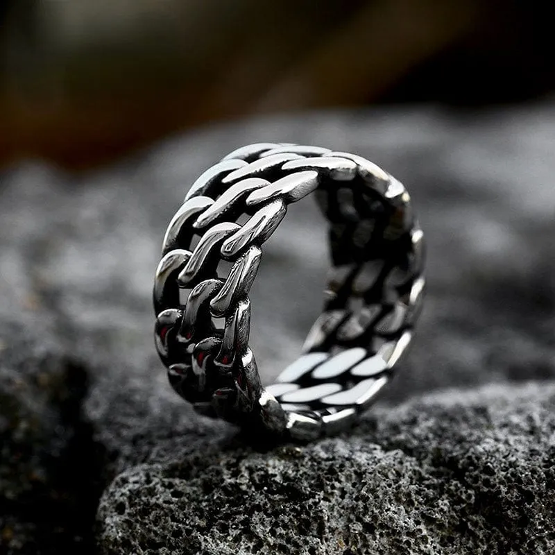 Punk Chain Ring för män