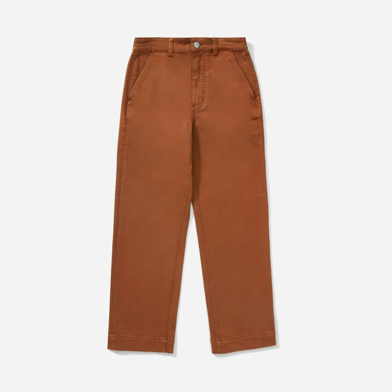The Straight-Leg Crop | Cocoa Brown | Regular