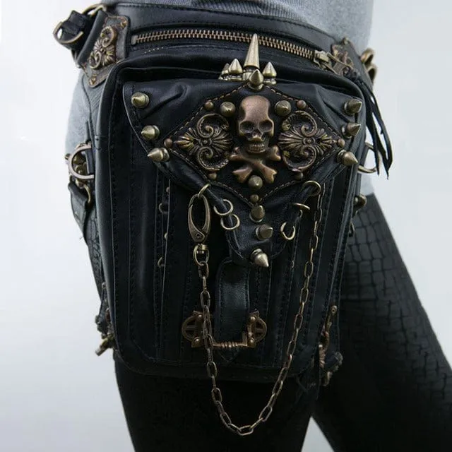 Steampunk Skull Nitar Bag