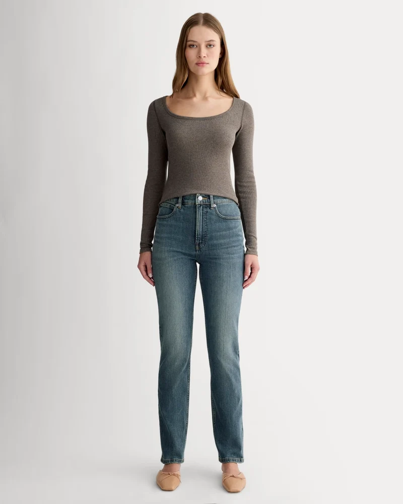 The Way-High® Slim Jean | Indigo Blue | 31" Inseam