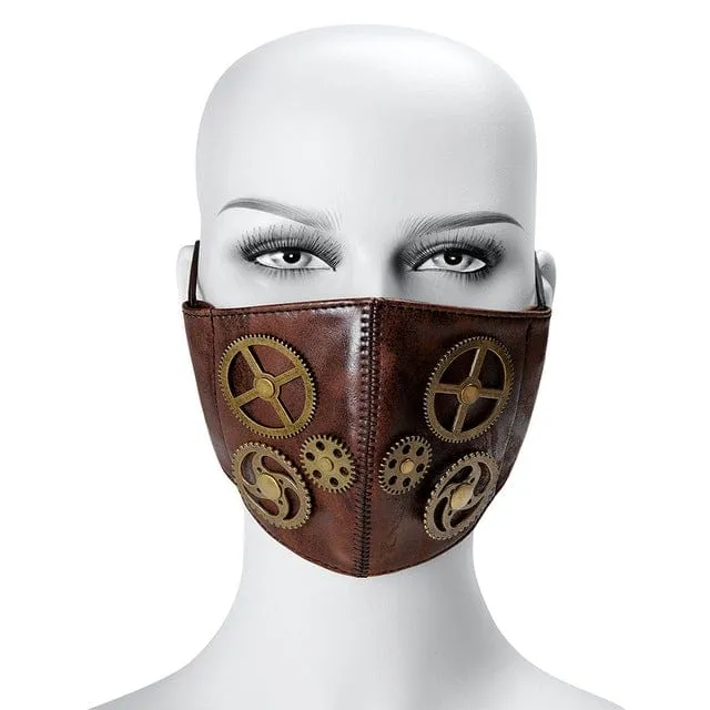 Steampunk-serierad justerbar mask