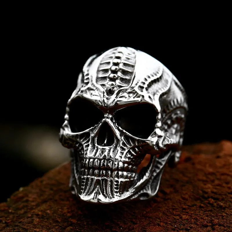 Punk Skull Ring för män
