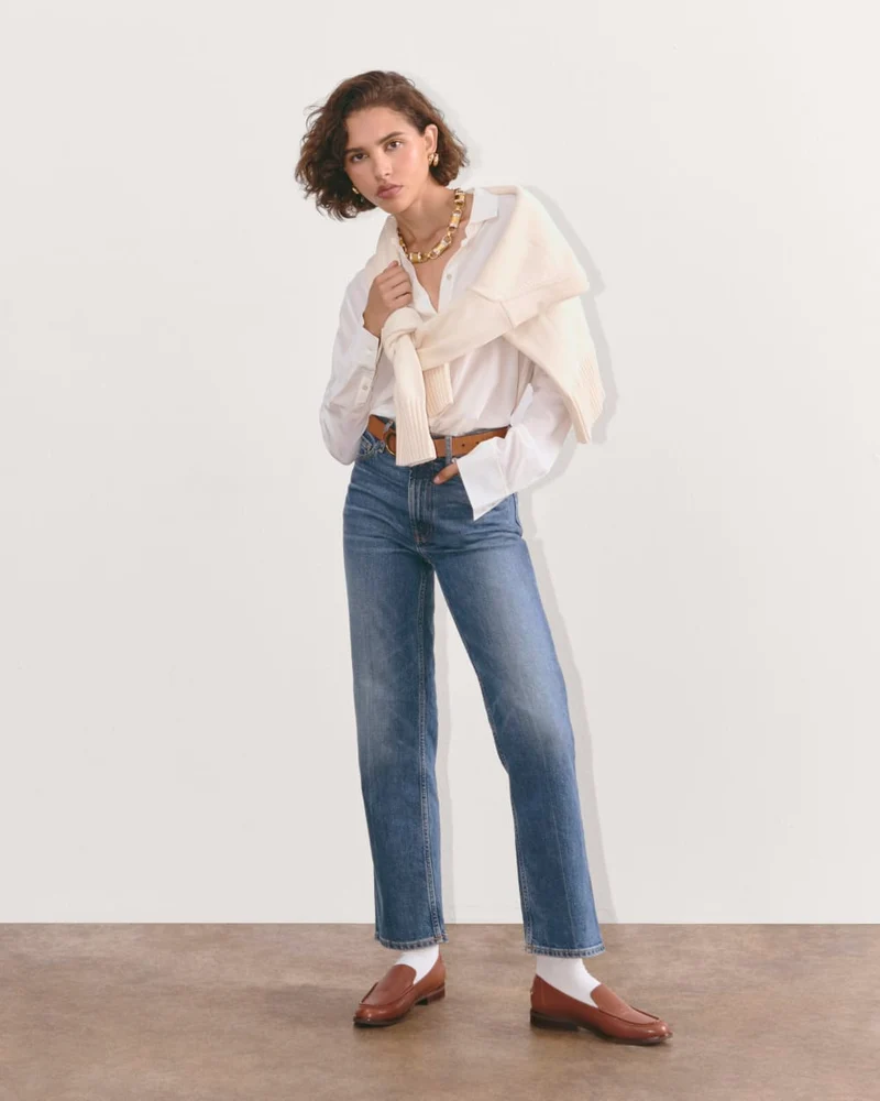 The Cheeky Straight Jean | Vintage Mid