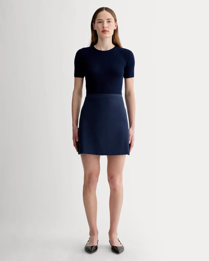 The Dream Mini Skirt | Navy