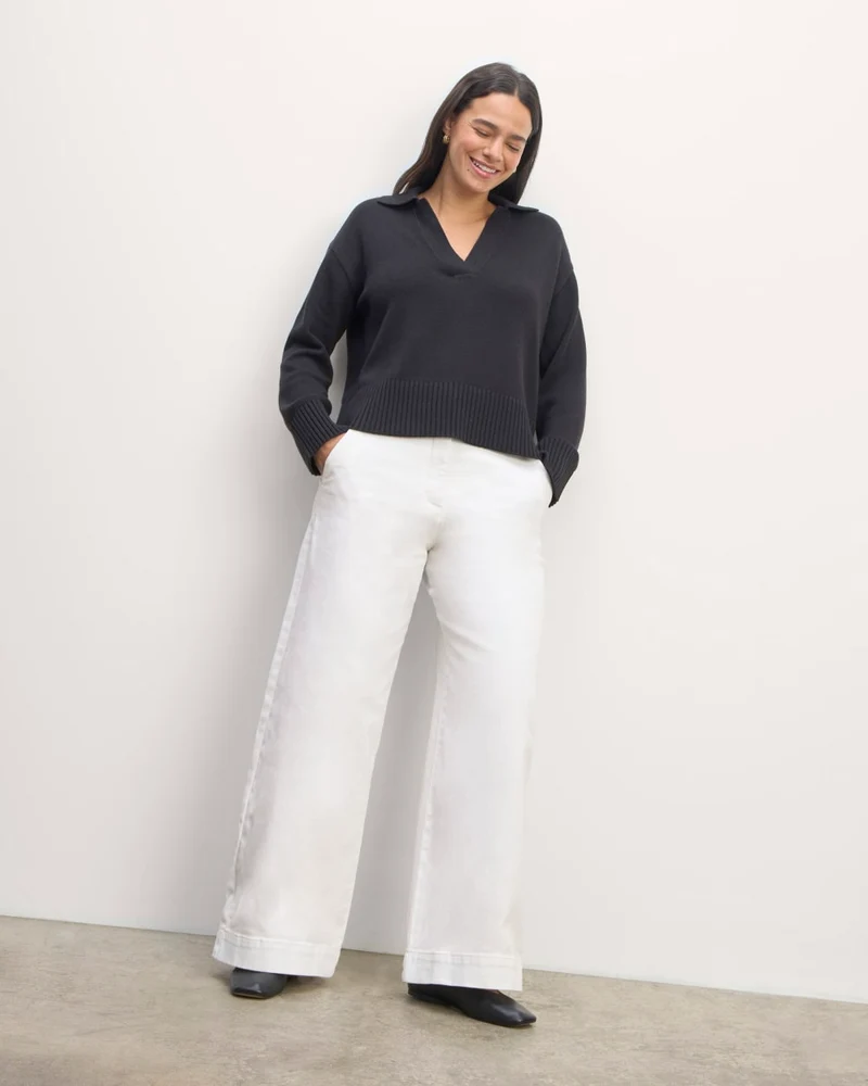 The Phoebe Trouser | White