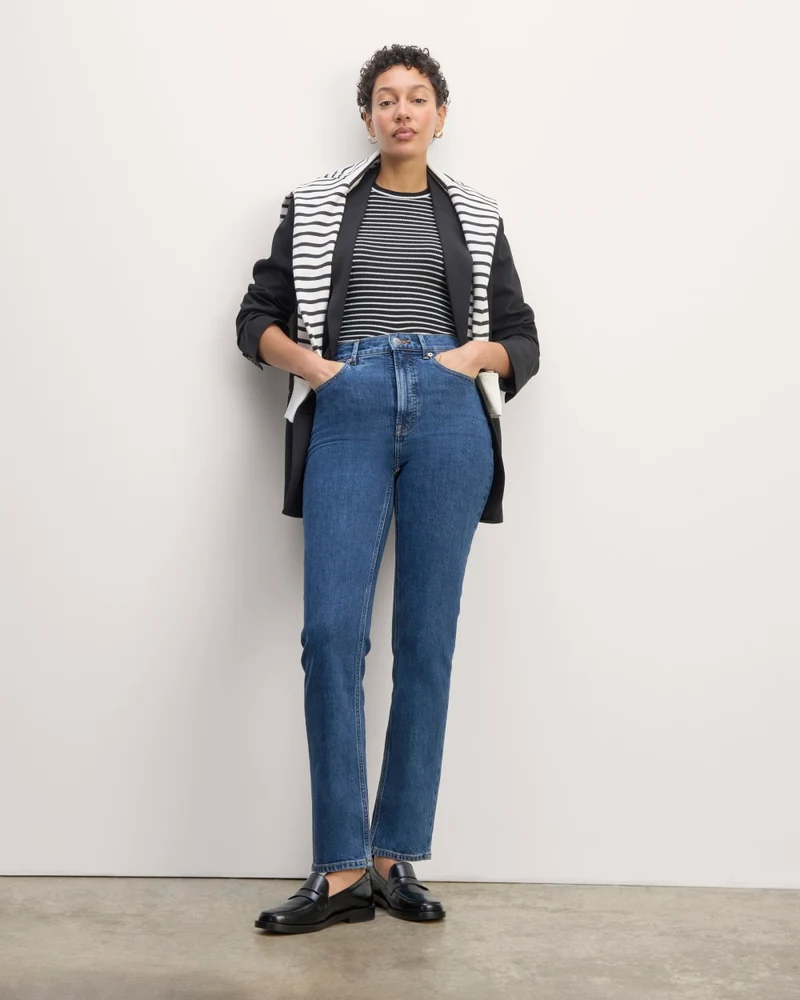 The Way-High® Slim Jean | Deep Rinse | 31" Inseam