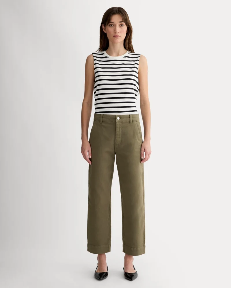The Utility Straight-Leg Pant | Kalamata | 26.5" Inseam
