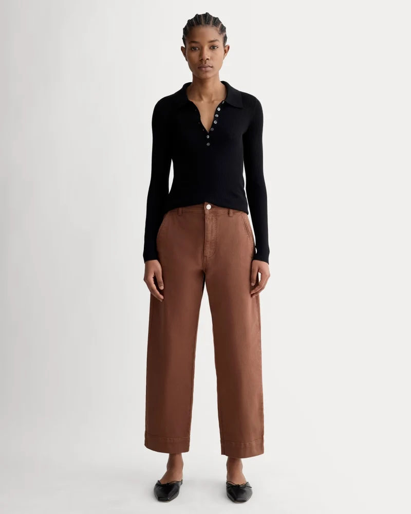 The Utility Straight-Leg Pant | Rosewood | 28.5" Inseam