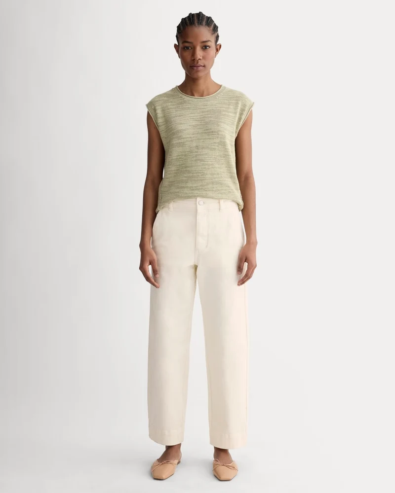 The Utility Straight-Leg Pant | Bone | 28.5" Inseam