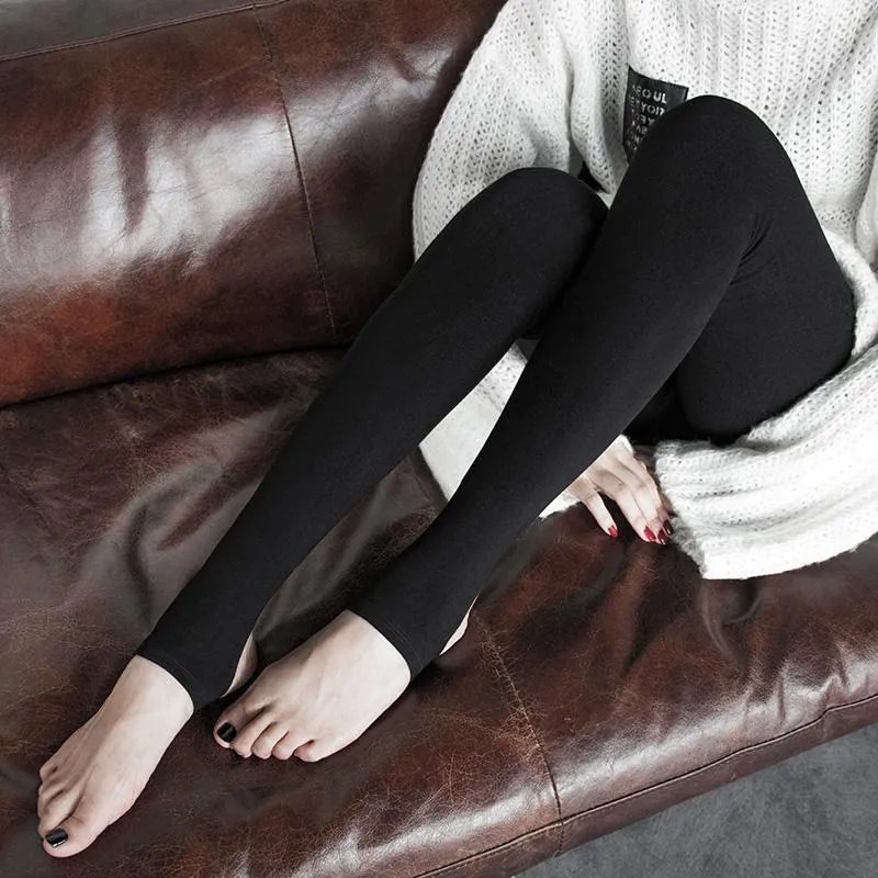Punk, smalt passande, högmidjade Leggings för kvinnor