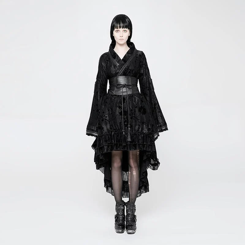 Goth Kimono Klänning för kvinnor