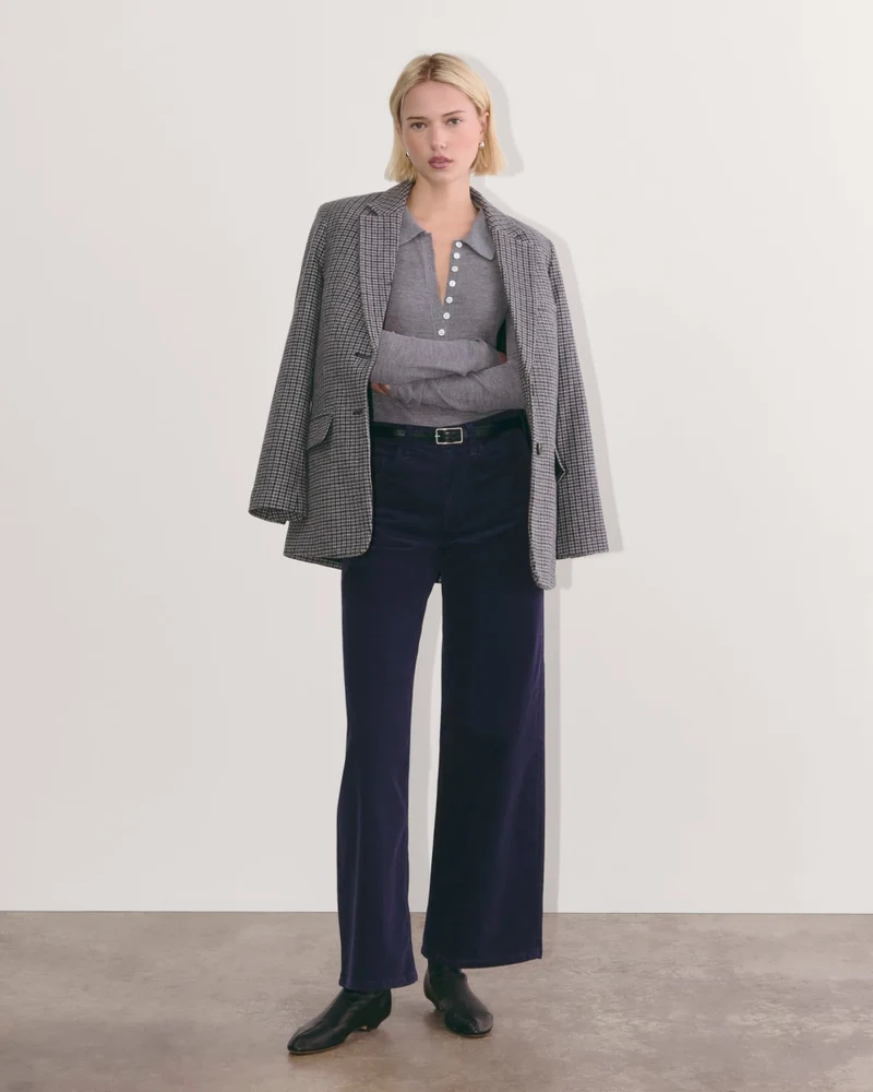 The Mid-Way Pant in Corduroy | Navy