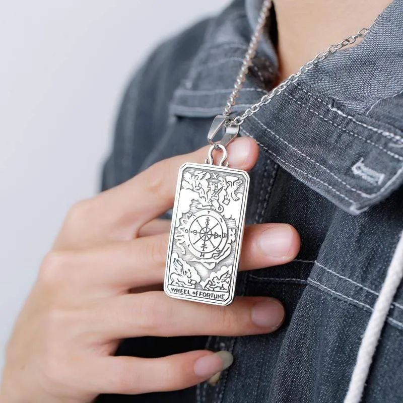 Punk Tarot Halsband för män