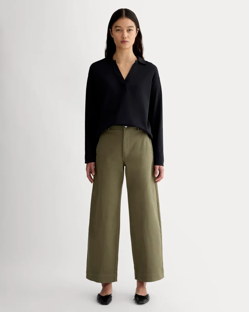 The Utility Wide-Leg Pant | Kalamata