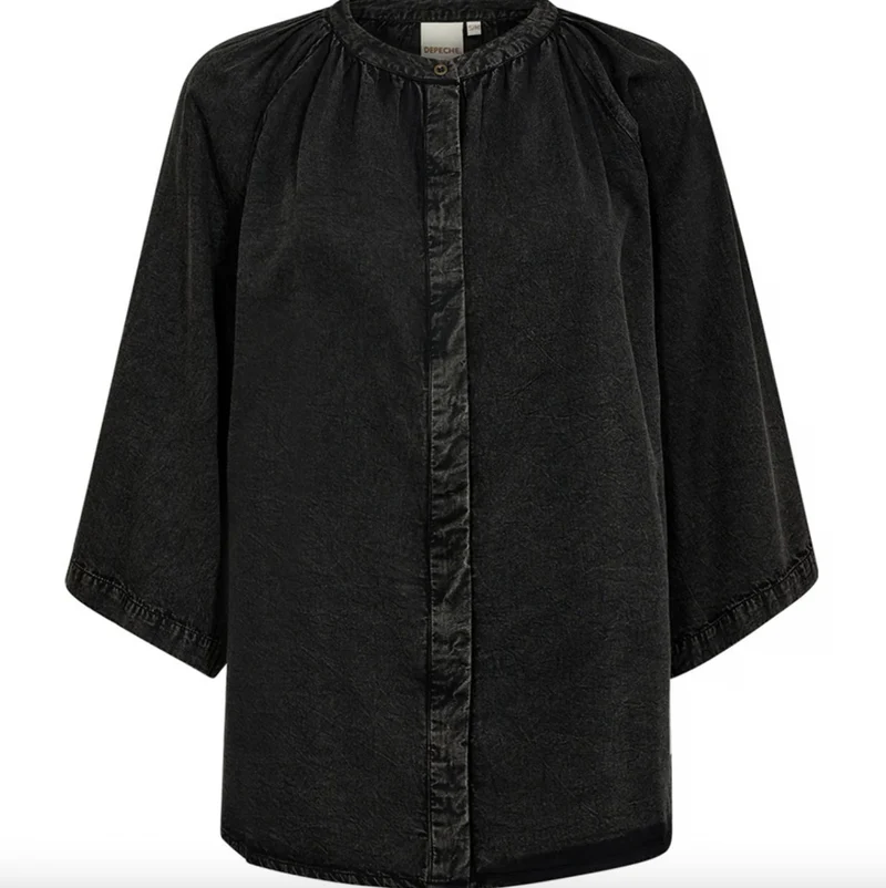 Skjortblus Victoria - Stone grey