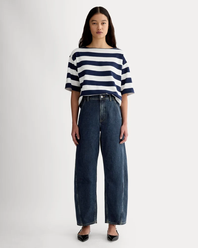 The Way-High® Twist Curve Jean | Indigo Rinse