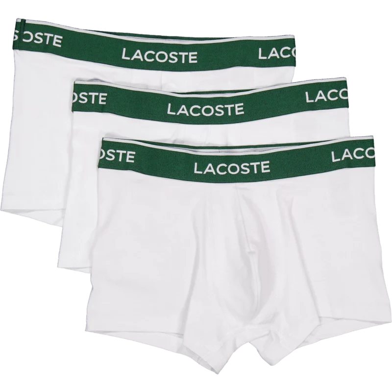 3-Pack Stretch Cotton Trunks WHITE