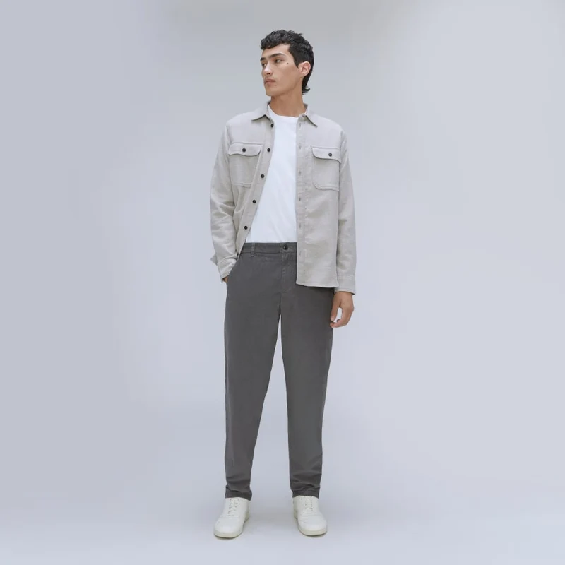 The Straight Fit Corduroy Pant | Pewter