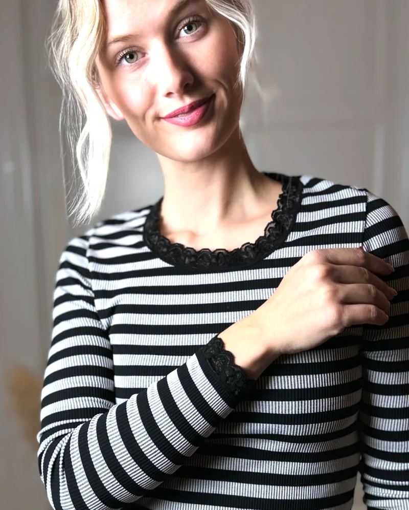 Blus Frida stripe