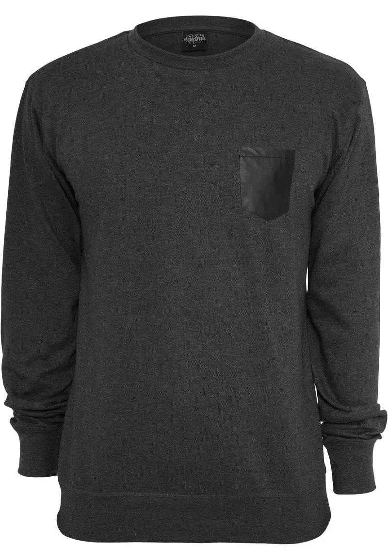UC Contrast Pocket Crewneck