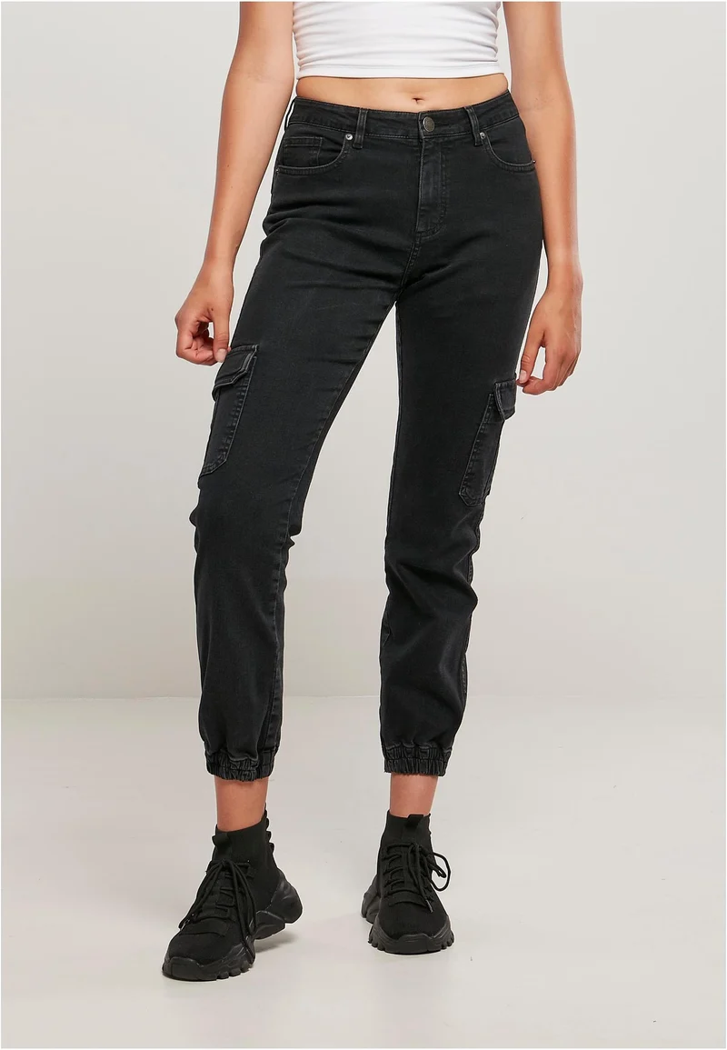 UC Organic Stretch Denim Cargo Pants