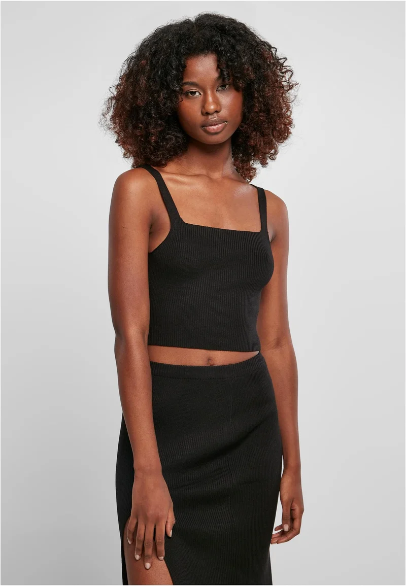 UC Cropped Knit Top