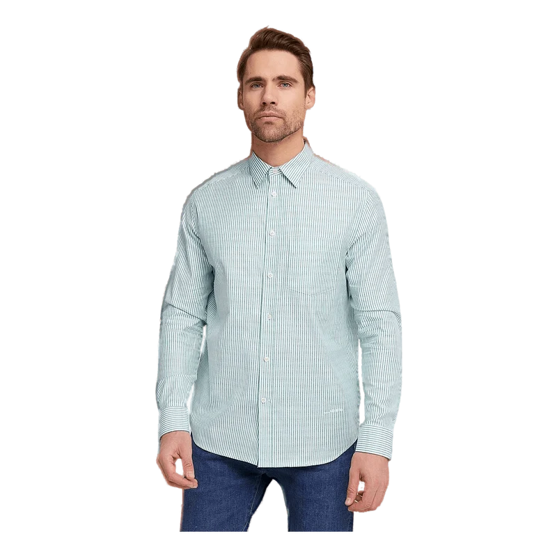 J.Lindeberg Ithica Stripe Oxford Reg Shirt