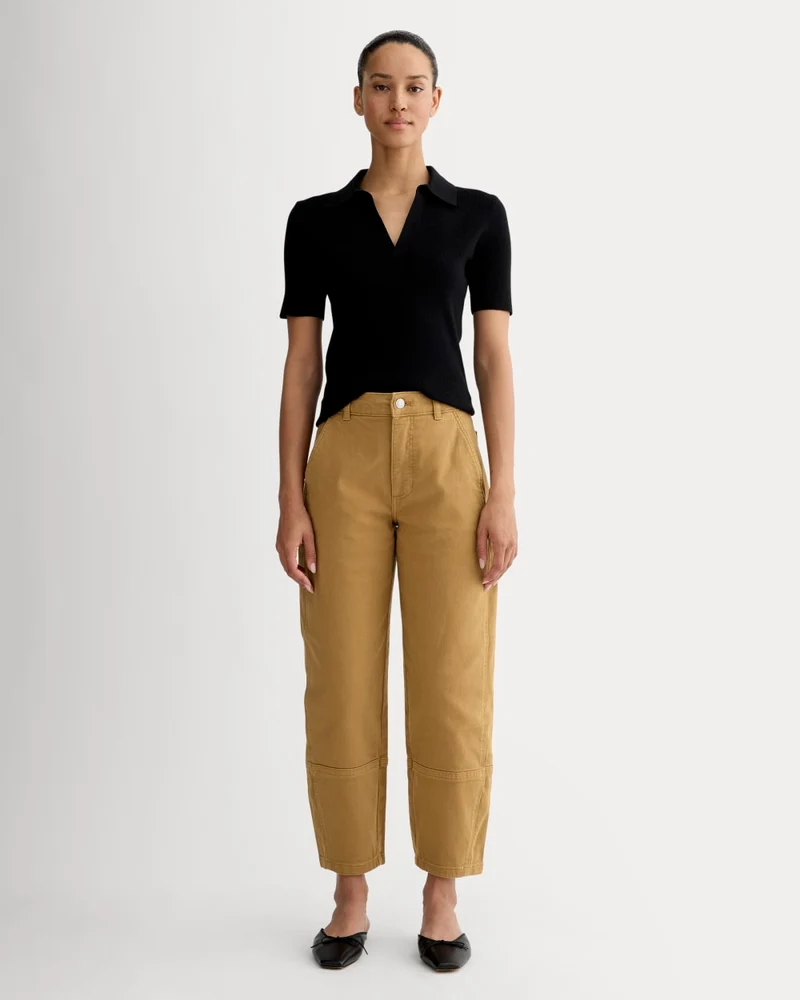 The Utility Barrel Pant | Oak Brown | Regular