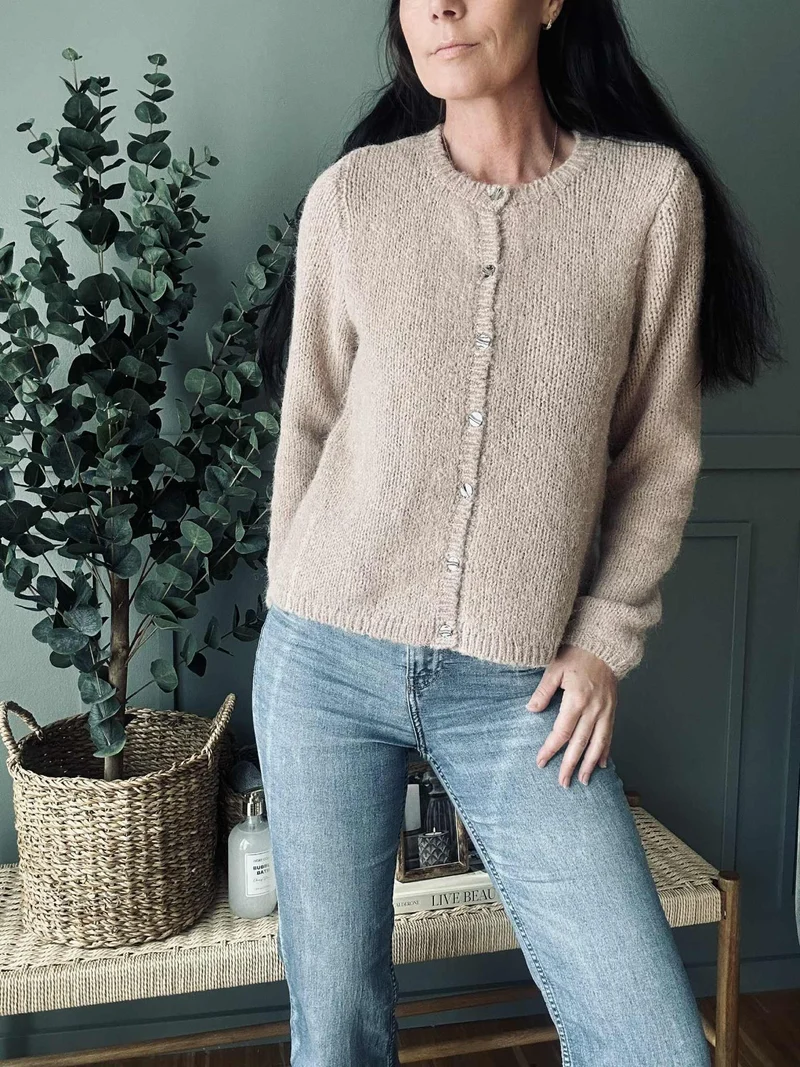 Cardigan Sofia - Dusty rose