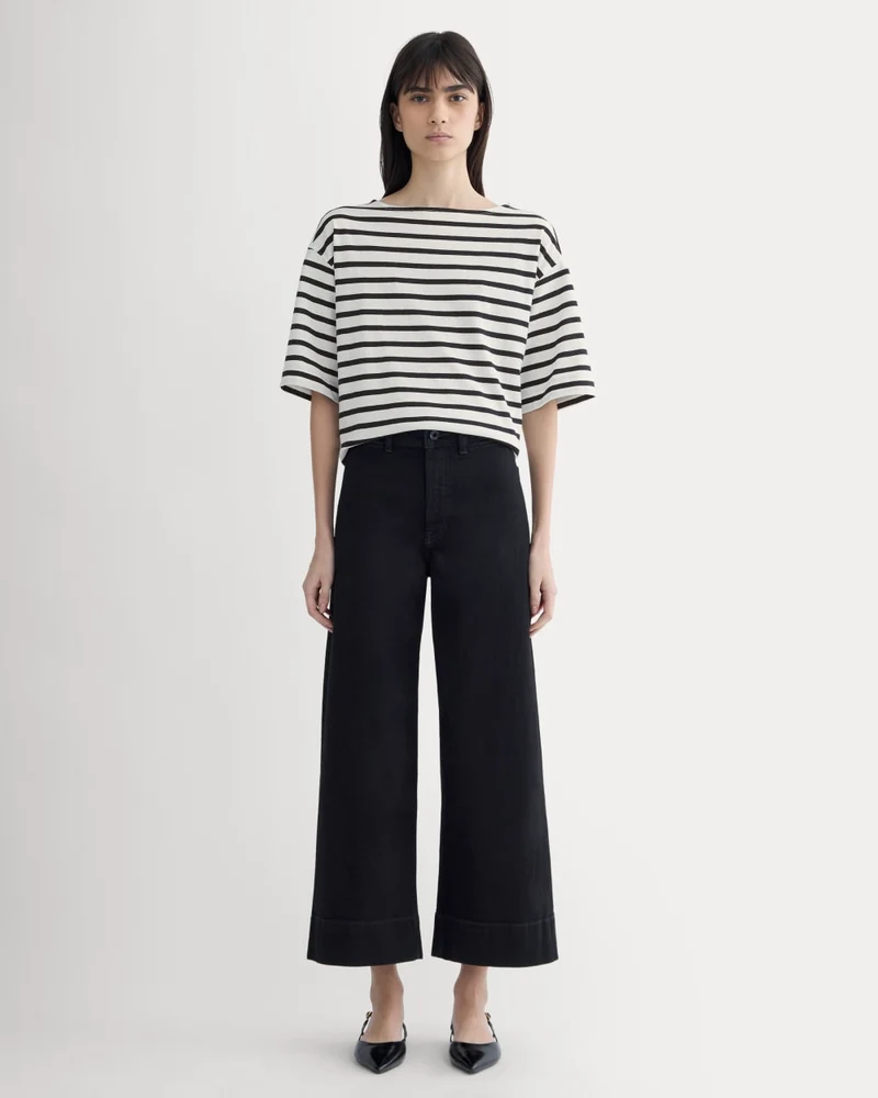 The Mariner Cropped Jean | Black