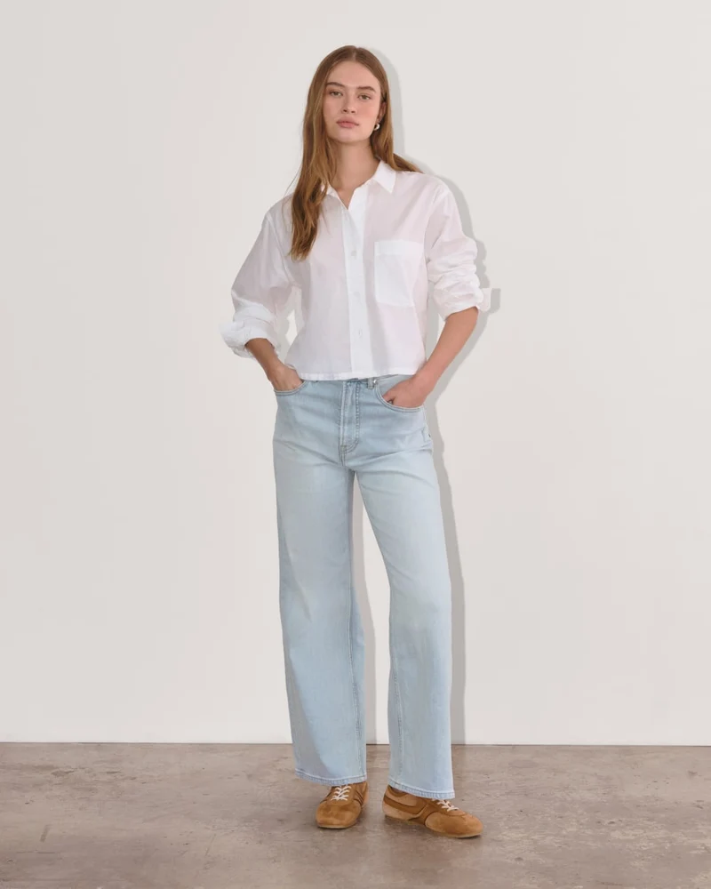 The Way-High® Sailor Jean | Fog | 27.5" Inseam